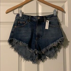 High waisted shorts